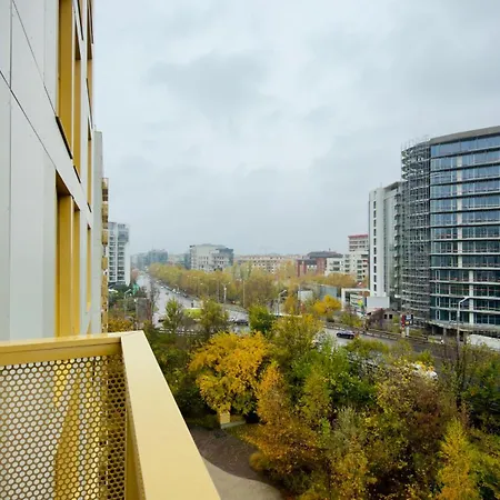 Lejlighed Aviatiei Park Haven - Stylish 1br With Balcony Bukarest