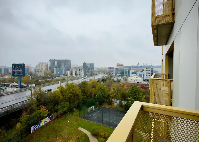 Aviatiei Park Haven - Stylish 1br With Balcony * 부쿠레슈티